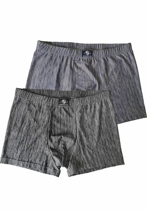 HAASIS Bodywear 1919 OHNE EINGRIFF 2ER PACK SINGLE RECYCELTE Q-NOVA - Boxer shorts - schwarz blau