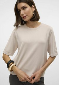 Vero Moda Osnovna majica kratkih rukava - moonbeam