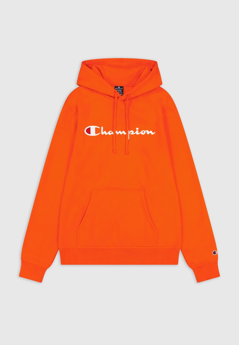 Champion ICONS CONTRAST LOGO LARGE Hoodie orange Zalando