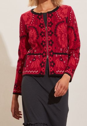 Vest - dark red