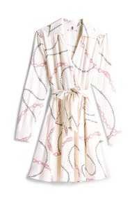 FLUID SHORT WRAP DRESS - Kjole - flag/calico