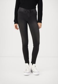 ONLY ONLROYAL  - Uske traperice - black denim