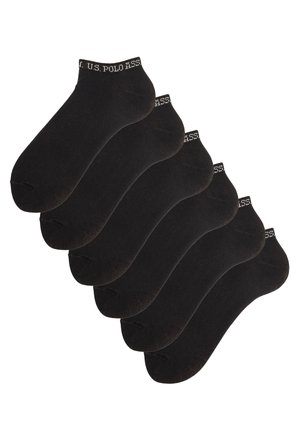 U.S. Polo Assn. 6 PACK ANKLE - Calze - black