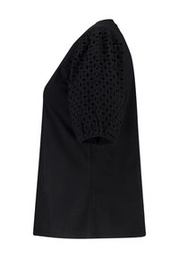 MS Mode MET DETAILS OP DE MOUWEN - T-Shirt print - black