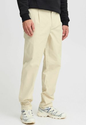 Solid SDMAURICE DYLAN DAD FIT - Trousers - oatmeal