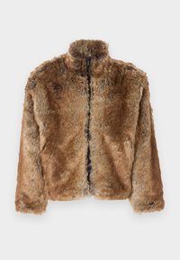 ZIP UP JACKET - Talvejope - wild brown