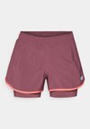 ESSENTIALS SHORT - Kratke hlače 2-u-1 - faded plum