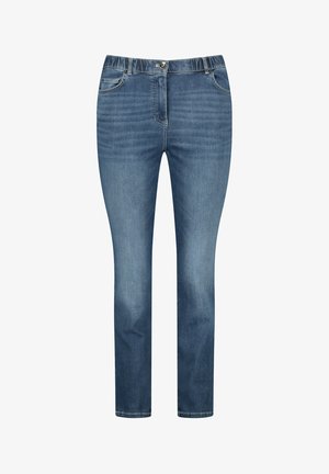 Slim fit jeans - dark blue denim