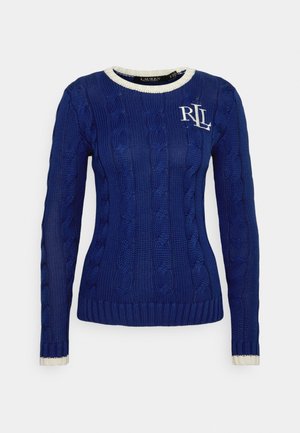 FRANCHOT LONG SLEEVE - Svetr - indigo sail