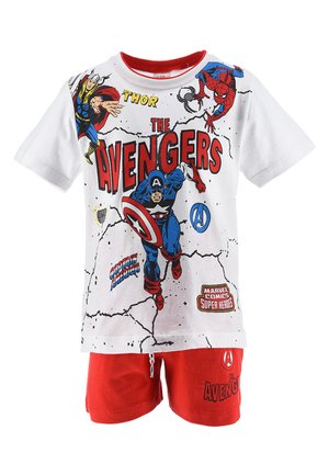 AVENGERS   SET - Shorts - weiß