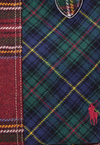 Polo Ralph Lauren PATCHWORK WOOL MEDIUM BELLPORT TOTE - Kabelka - red multi