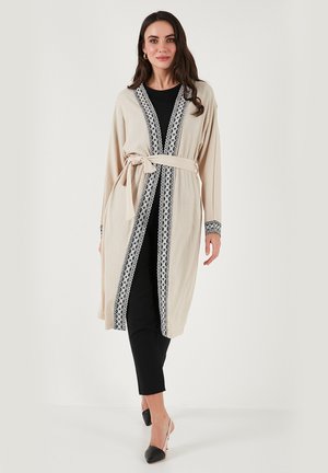 REGULAR FIT - Cardigan - stone