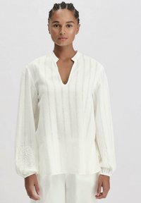 hessnatur Bluse - naturweiss