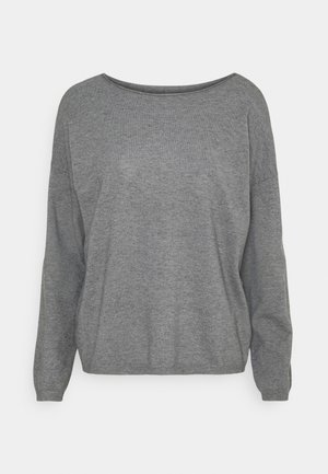 VILA, Pullover - mottled light grey