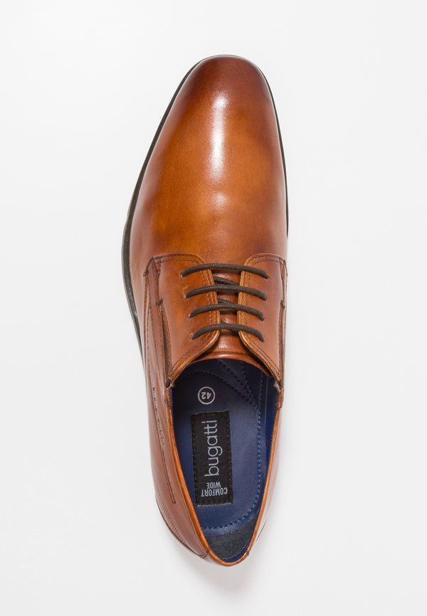 Smart lace-ups - cognac2