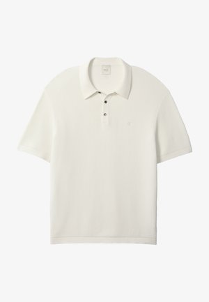 Calvin Klein, TEXTURED - Polokošeľa - tofu