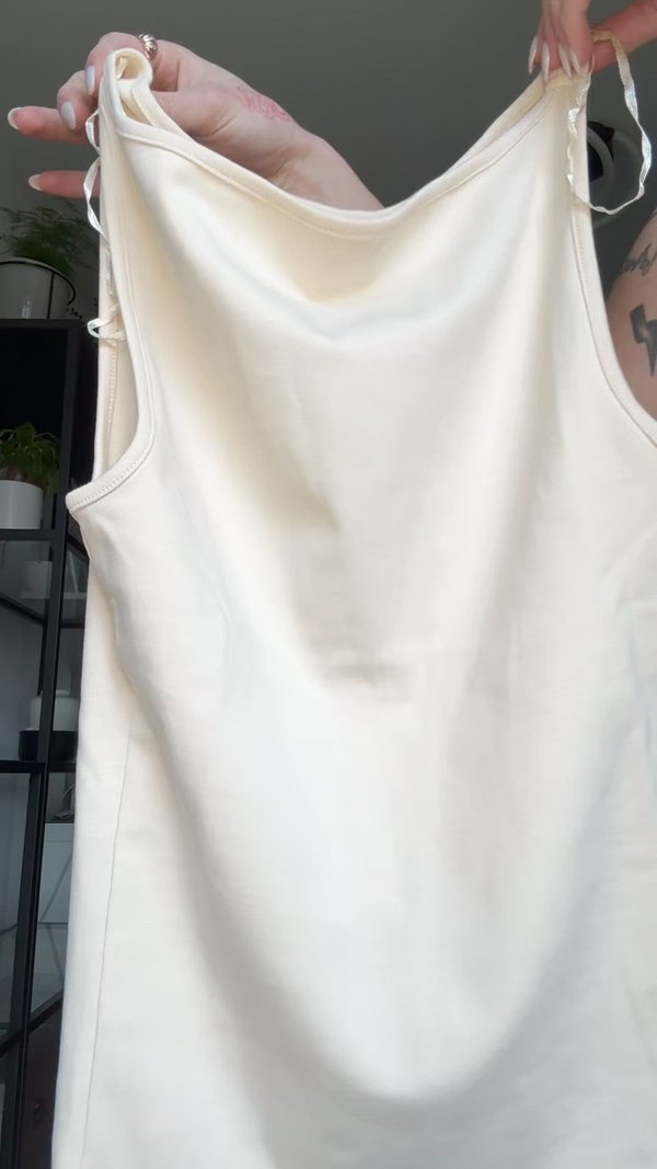 BOAT NECK TANK - Top - vanilla2