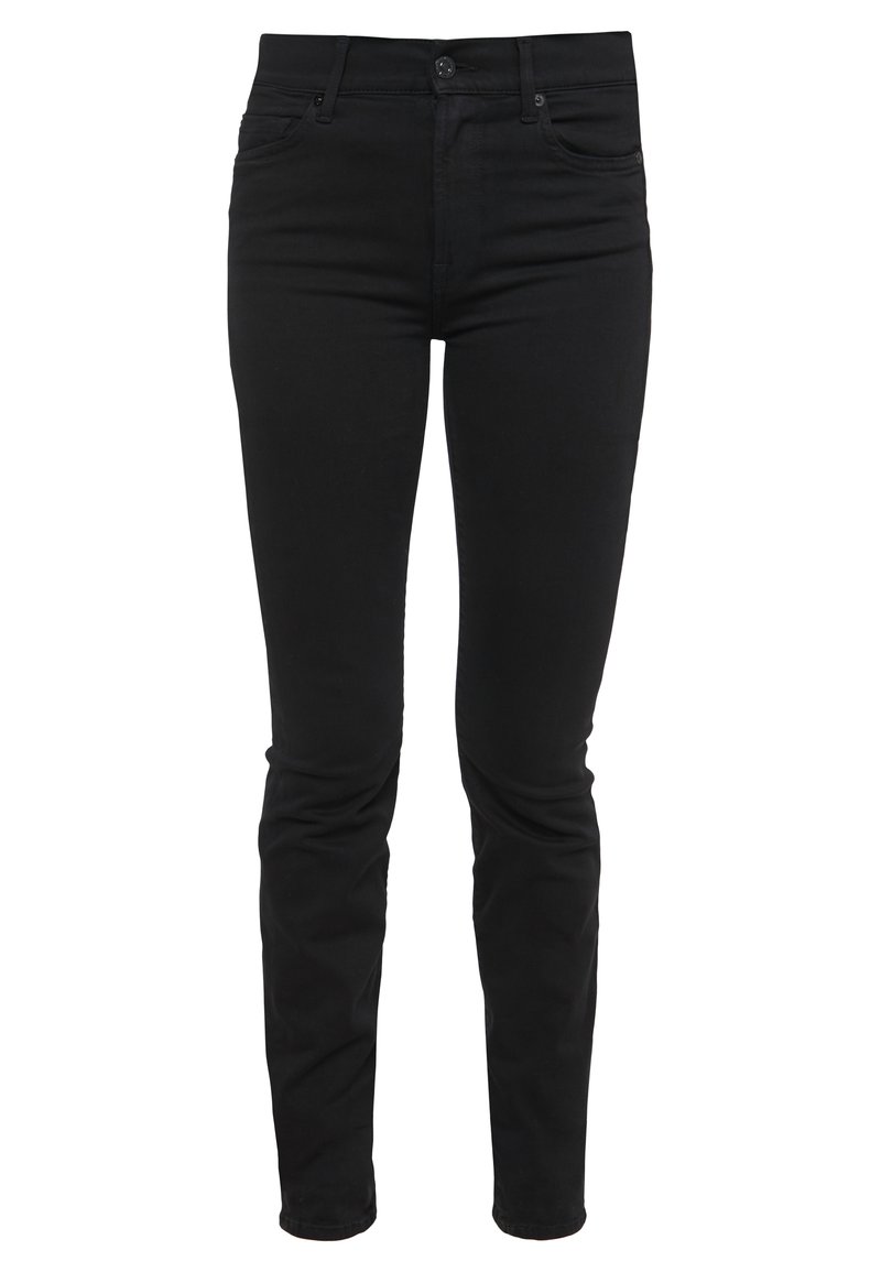 7 For All Mankind Jeans Skinny Fit zwart denim/blackdenim