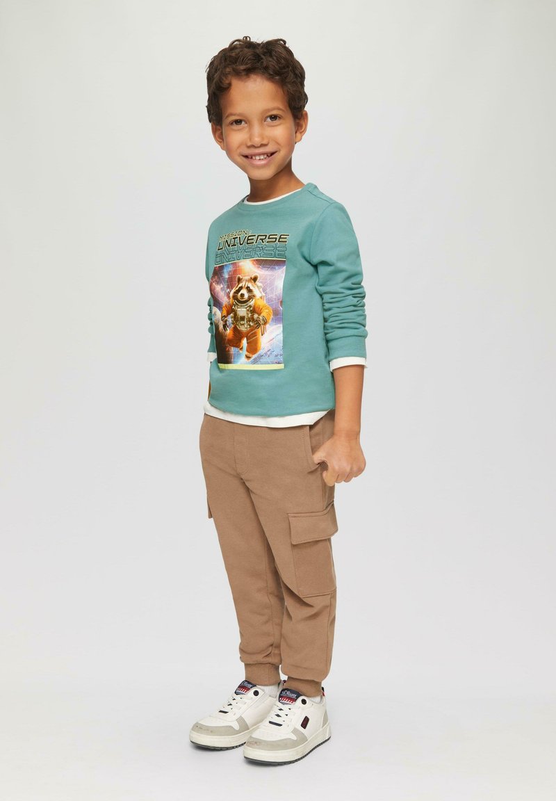 s.Oliver MIT BÜNDCHEN - Longsleeve - petrol