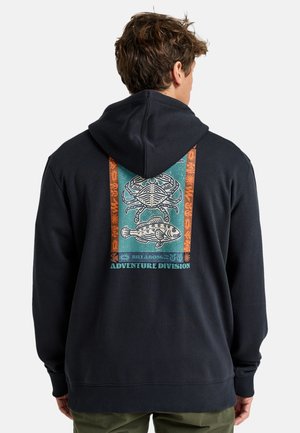 COMPASS HOODIE - Sudadera con cremallera - blk