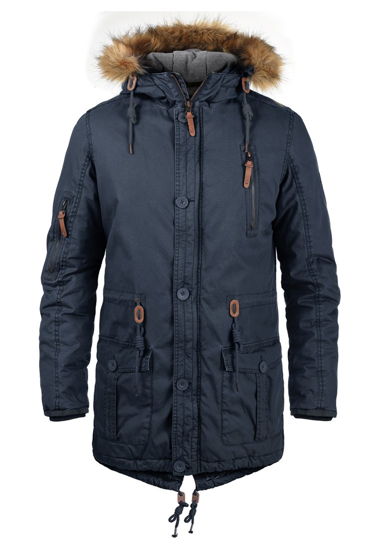 Herren Trenchcoats | Solid SDCLARK Wintermantel dark blue/dunkelblau - VP41432 Herren Trenchcoats | Solid SDCLARK Wintermantel dark blue/dunkelblau - VP41432