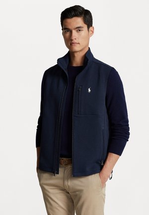 Polo Ralph Lauren DOUBLE-KNIT WAISTCOAT - Vesta - aviator navy