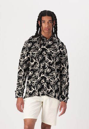 ONSSANDOROROPE  SHIRT - Shirt - jet black/cloud dancer