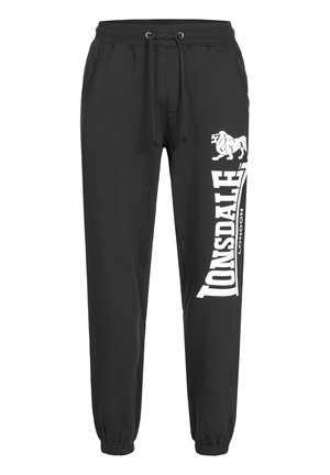 Lonsdale JOGGING PASSFORM OCKLE - Tracksuit bottoms - black