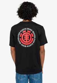 Element SEAL  - T-shirt print - mottled black