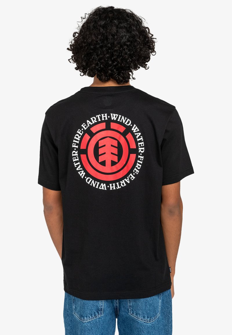 Element SEAL  - T-shirt print - mottled black