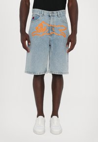Icecream RUNNING DOG - Denimshorts - heavy wash blue