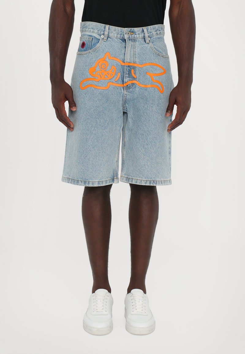 Icecream RUNNING DOG - Denimshorts - heavy wash blue