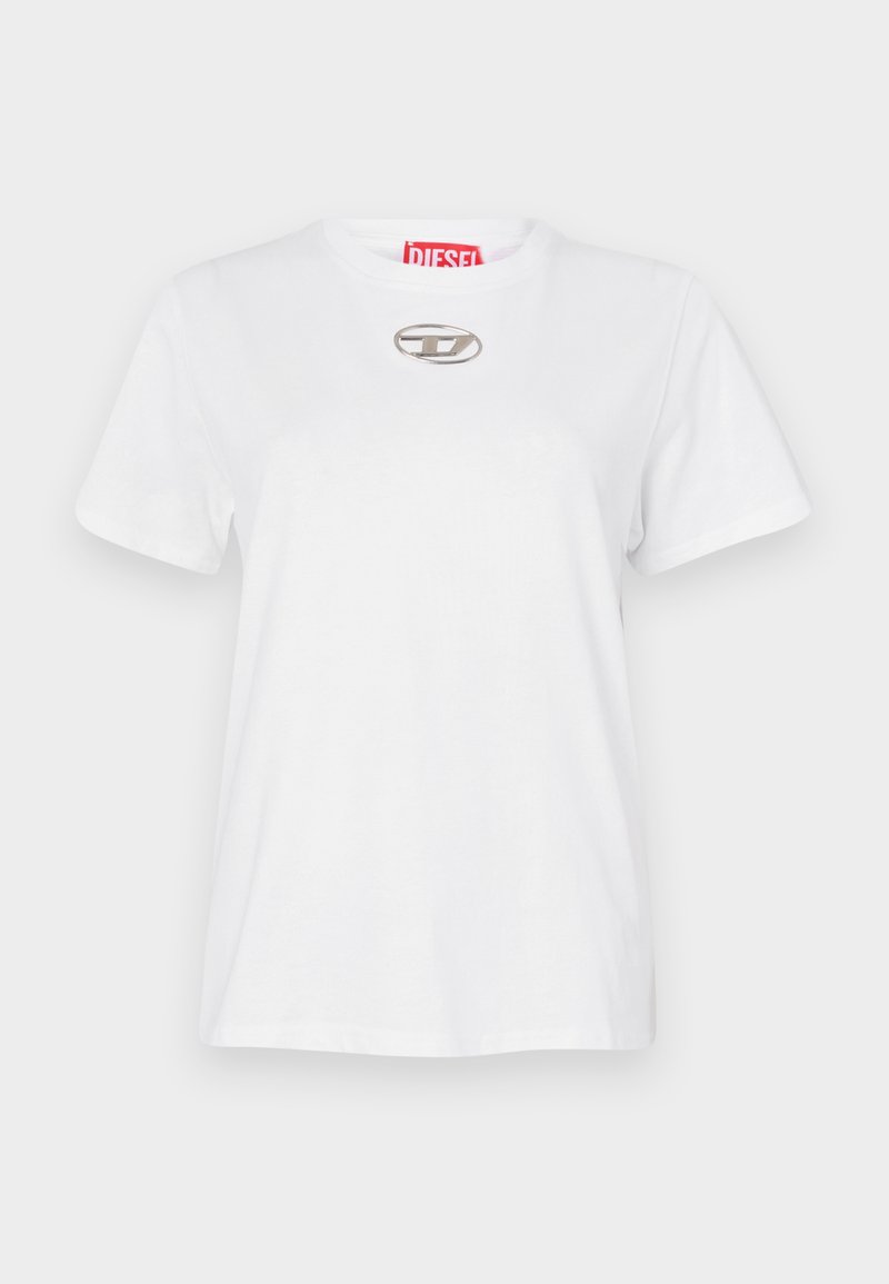 Diesel T-shirt print wit Diesel T-shirt print wit