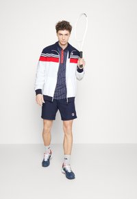 Fila BRUNO - Chaqueta de entrenamiento - white/red