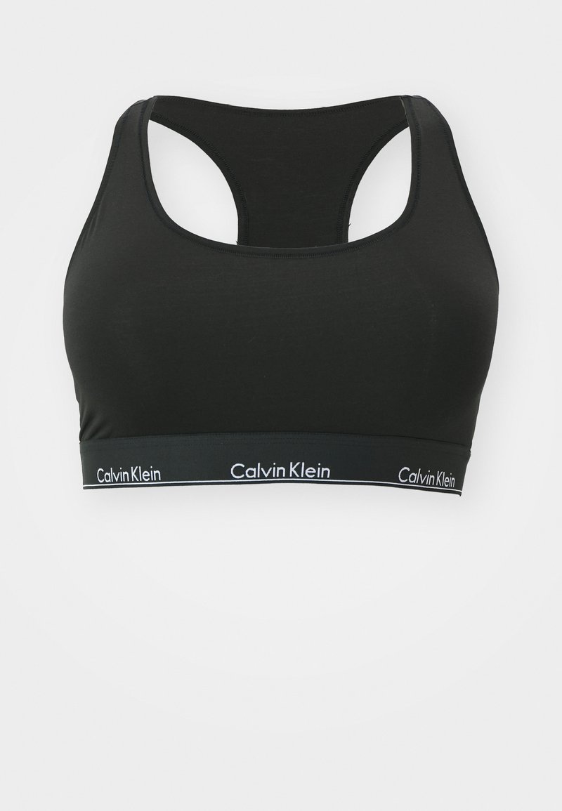 Calvin Klein Underwear BRALETTE ICON COTTON MODAL - Formujúca podprsenka - black