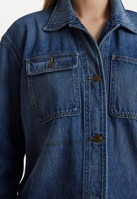Lauren Ralph Lauren DENIM SHIRT JACKET - Lengva striukė - harvest wash