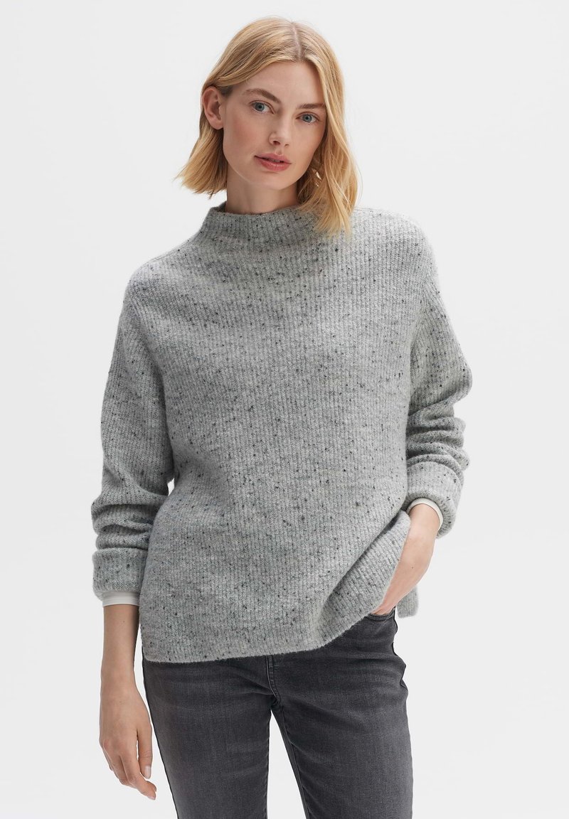 OPUS PESOLO - Strickpullover - hazy fog melange