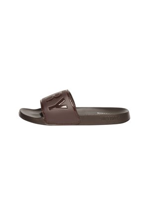 CORE  - Sandales de bain - dark oak brown