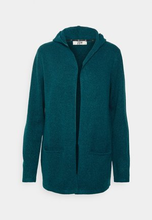 JDYBRILLIANT HOOD CARDIGAN - Neuletakki - atlantic deep melange