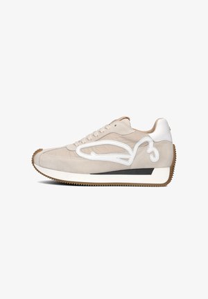 Fred de la Bretoniere SNEAKER YENTL SIGN - Baskets basses - beige