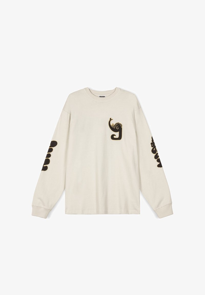 Grimey MANGA TUSKER TEMPLE - FW23 - Langarmshirt - blanco