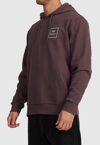 RVCA ALL THE WAYS - Felpa con cappuccio - brown