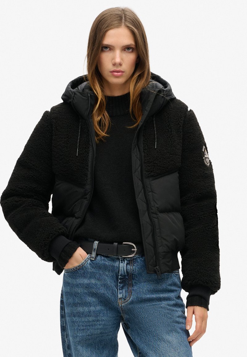 Superdry & Co EVEREST HYBRID - Winterjas - black black