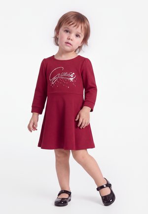 Guess, PUNTO MILANO SET - Jerseykleid - beet juice red