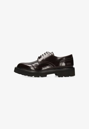 Melvin & Hamilton, COOPER 1 BRUSH OFF BURGUNDY - Snøresko - burgundy