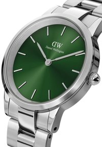 Daniel Wellington ICONIC LINK EMERALD - Pulkstenis - silver-coloured