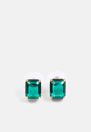 STUD - Náušnice - gold-coloured/emerald