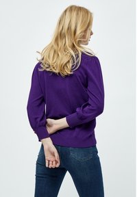 Minus MIMERSIN KNIT TEE - Pullover - violet indigo