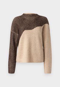 VILA VIKARLA - Džemperis - brown/beige
