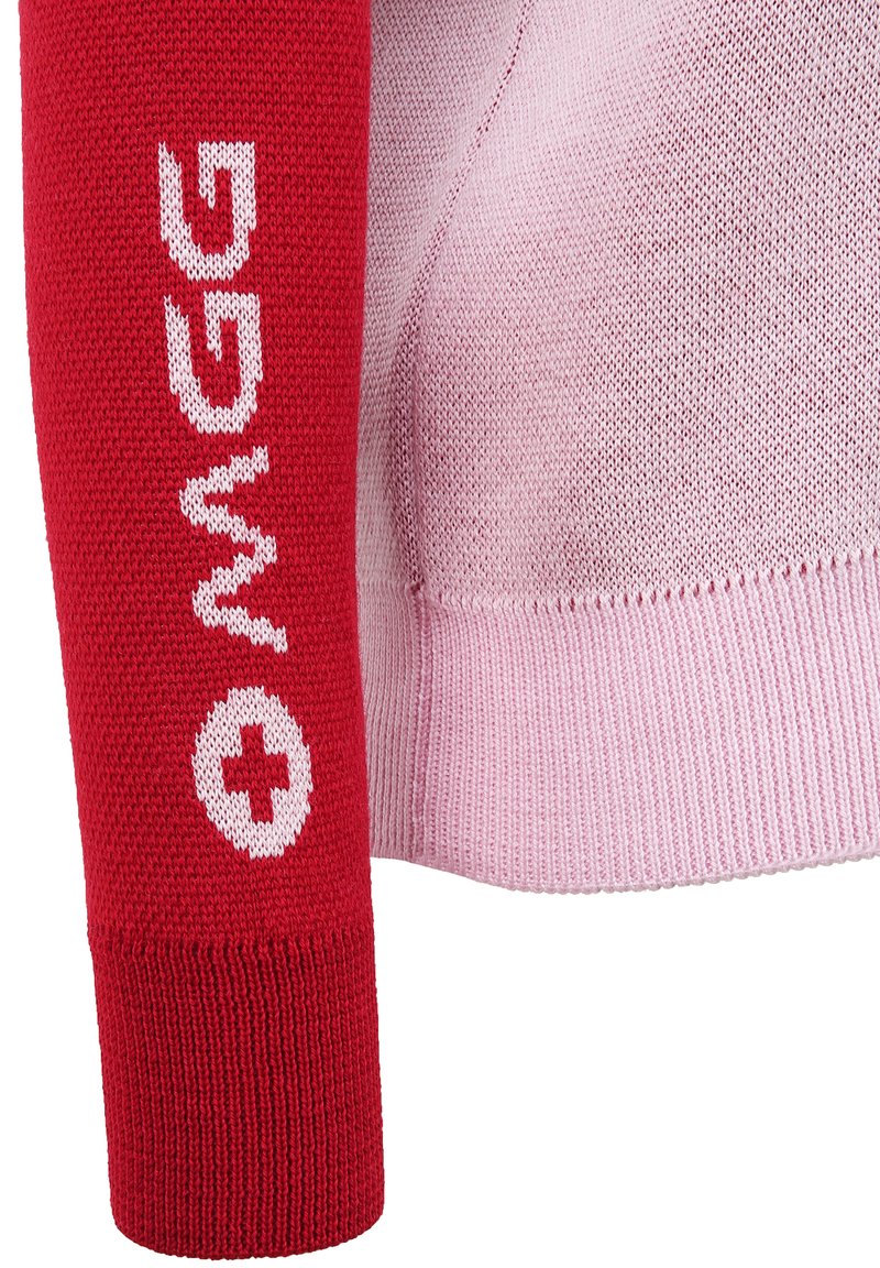 Damen Strickjacken | MGG Strickpullover pink/rot/pink - AZ47854 Damen Strickjacken | MGG Strickpullover pink/rot/pink - AZ47854